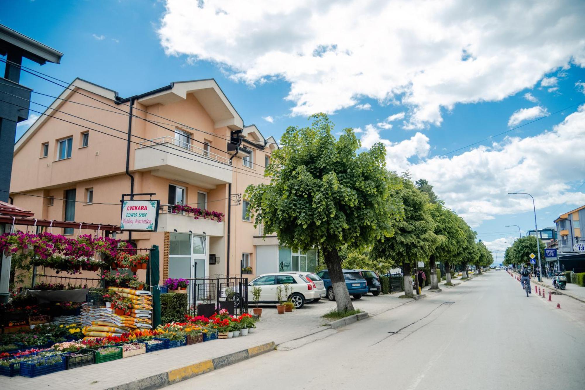 Central Modern Apt With Garden Струга Екстер'єр фото